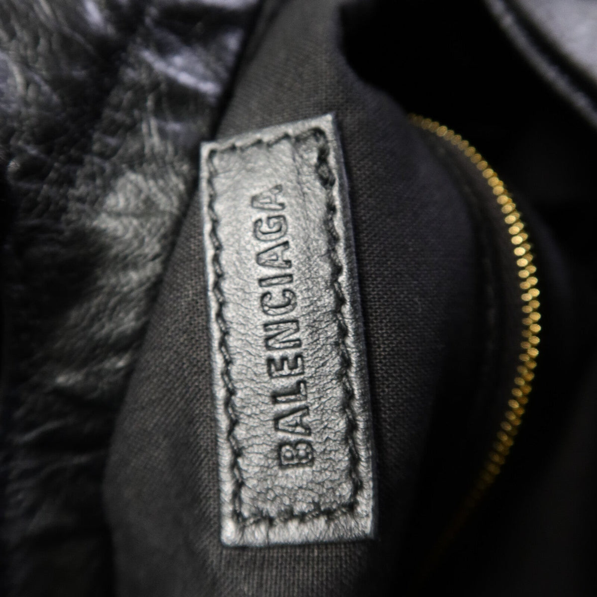 Balenciaga Crush Medium · Lambskin Tote