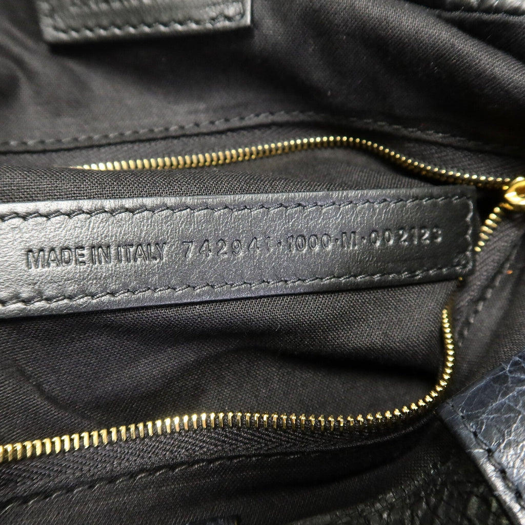 Balenciaga Crush Medium · Lambskin Tote