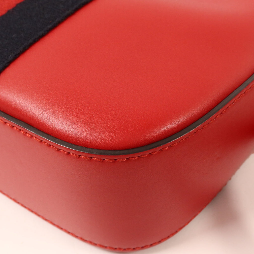 Gucci Web Sherry Line Bee · Calfskin