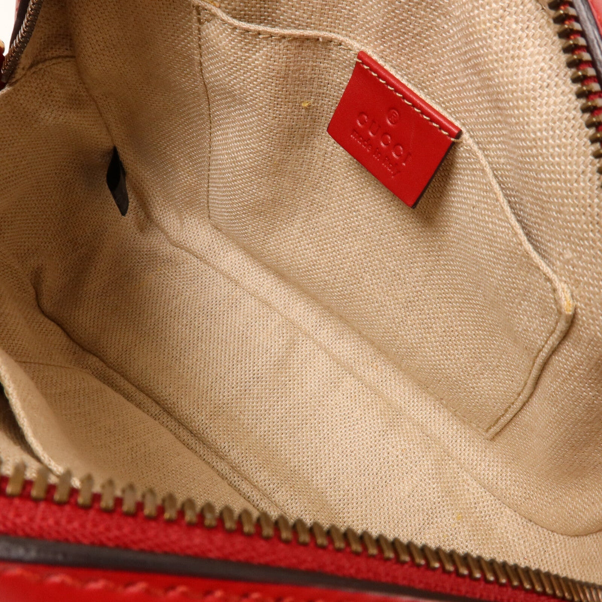 Gucci Web Sherry Line Bee · Calfskin