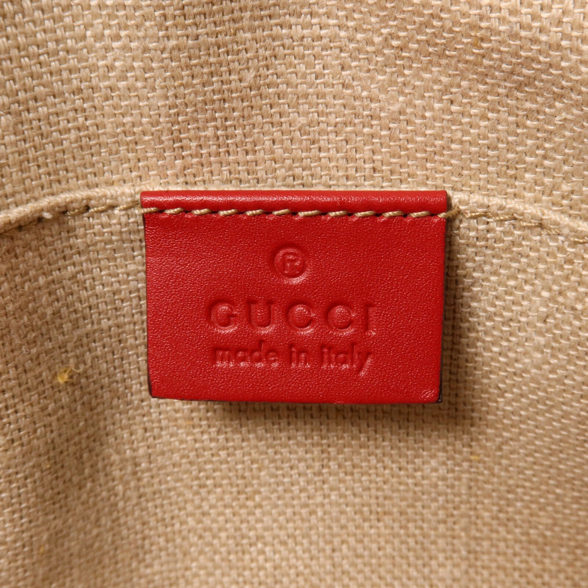 Gucci Web Sherry Line Bee · Calfskin
