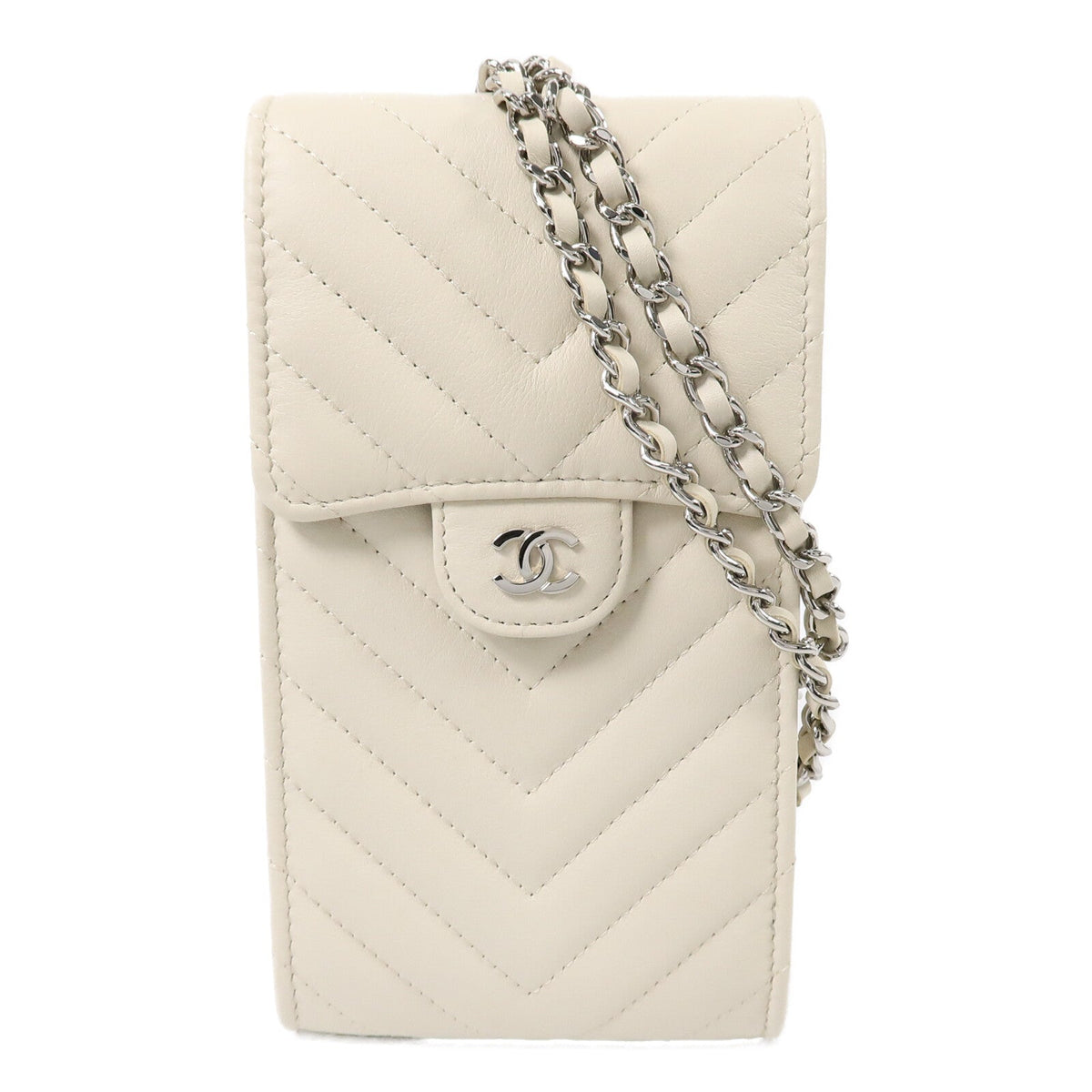Chanel Chain Shoulder Bag · Lambskin