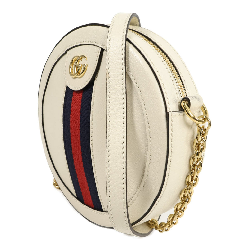 Gucci Ophidia · Mini GG Round · Calfskin