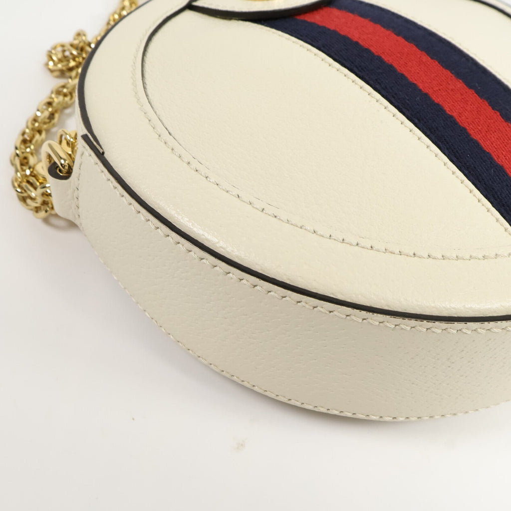 Gucci Ophidia · Mini GG Round · Calfskin