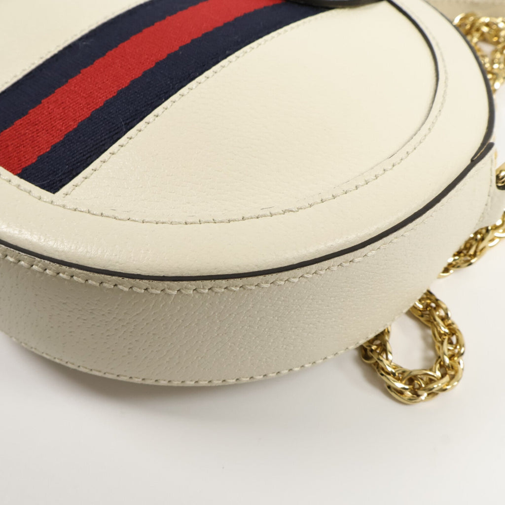 Gucci Ophidia · Mini GG Round · Calfskin