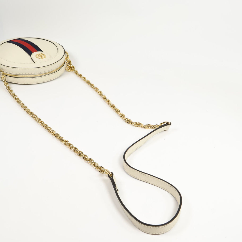 Gucci Ophidia · Mini GG Round · Calfskin