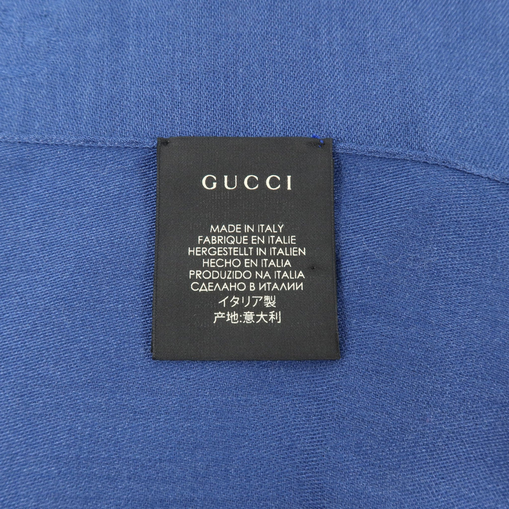 Gucci GG Scarf · Wool Silk