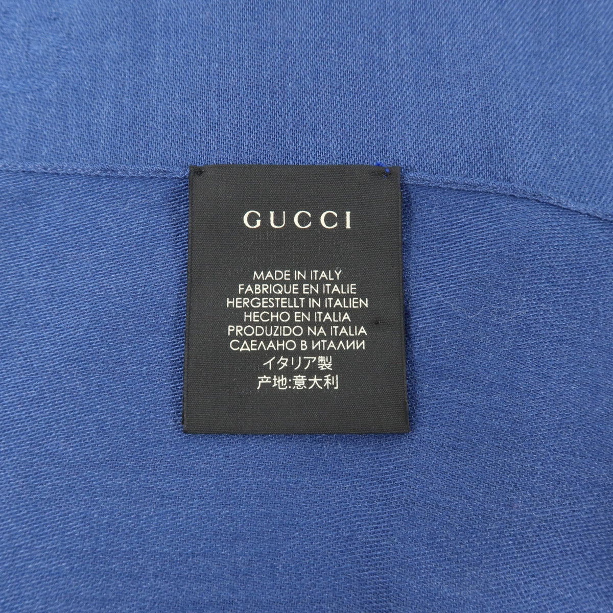 Gucci GG Scarf · Wool Silk