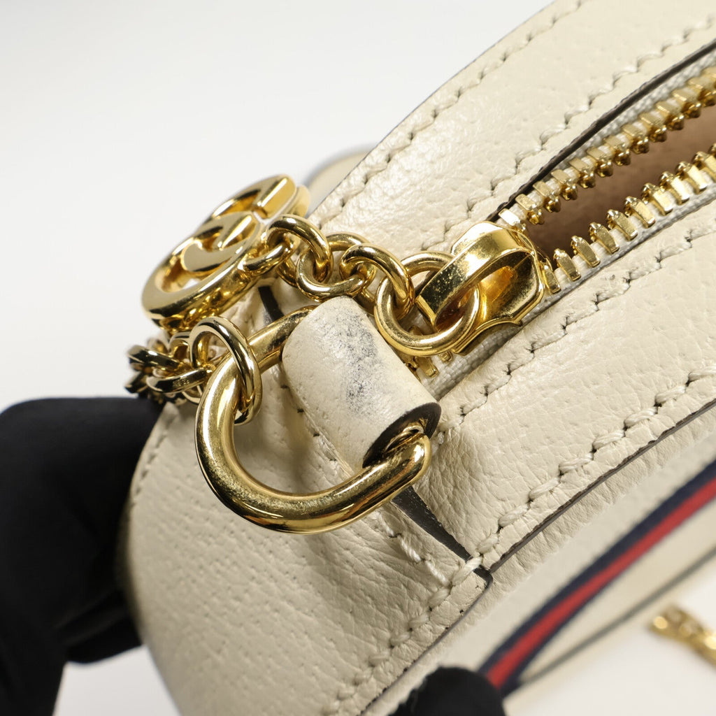 Gucci Ophidia · Mini GG Round · Calfskin