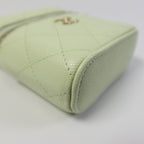 Chanel Mini Vanity · Calfskin · Emerald