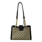 Gucci Padlock · GG Canvas · Chain Shoulder Bag