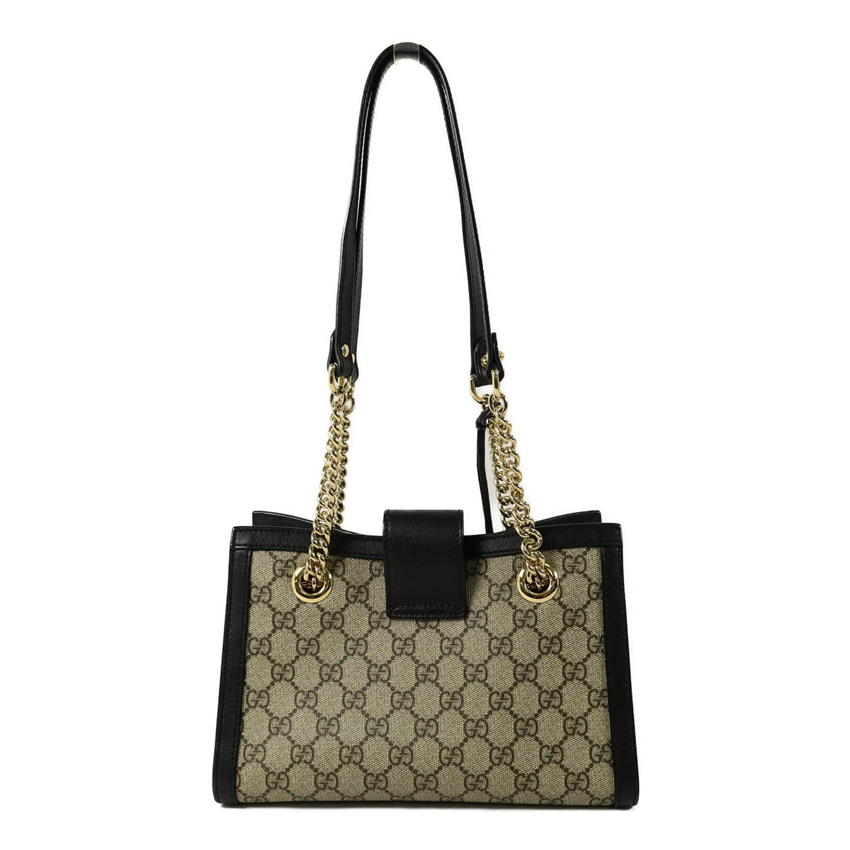 Gucci Padlock · GG Canvas · Chain Shoulder Bag