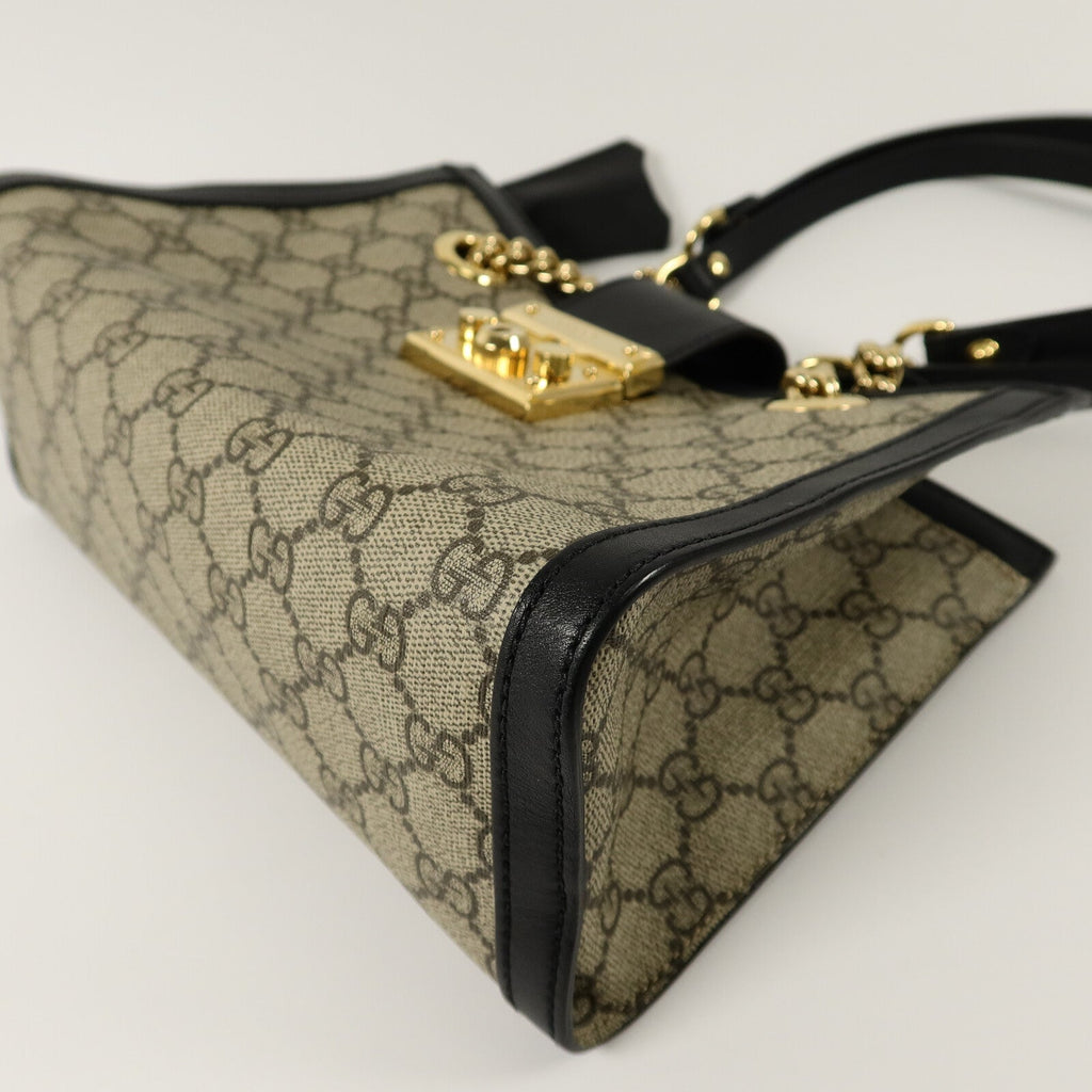 Gucci Padlock · GG Canvas · Chain Shoulder Bag