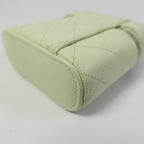 Chanel Mini Vanity · Calfskin · Emerald