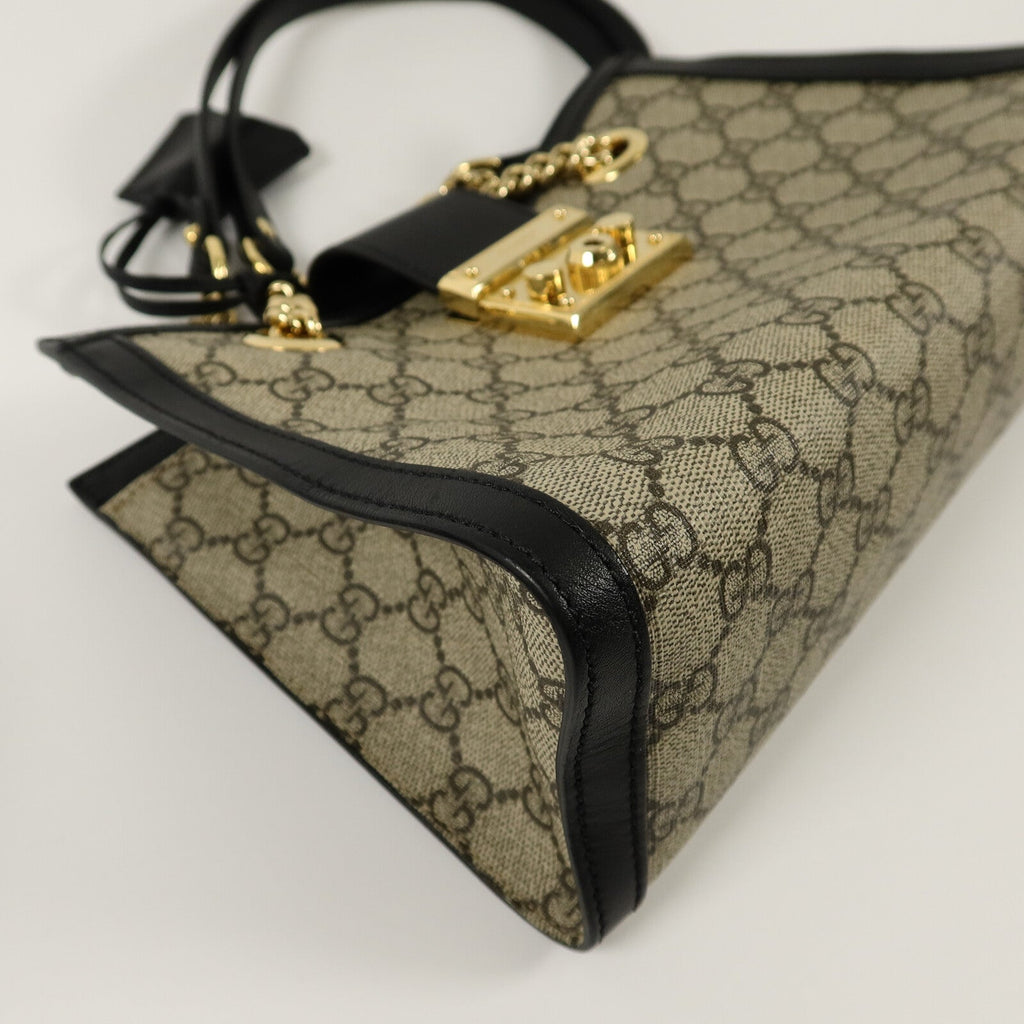 Gucci Padlock · GG Canvas · Chain Shoulder Bag
