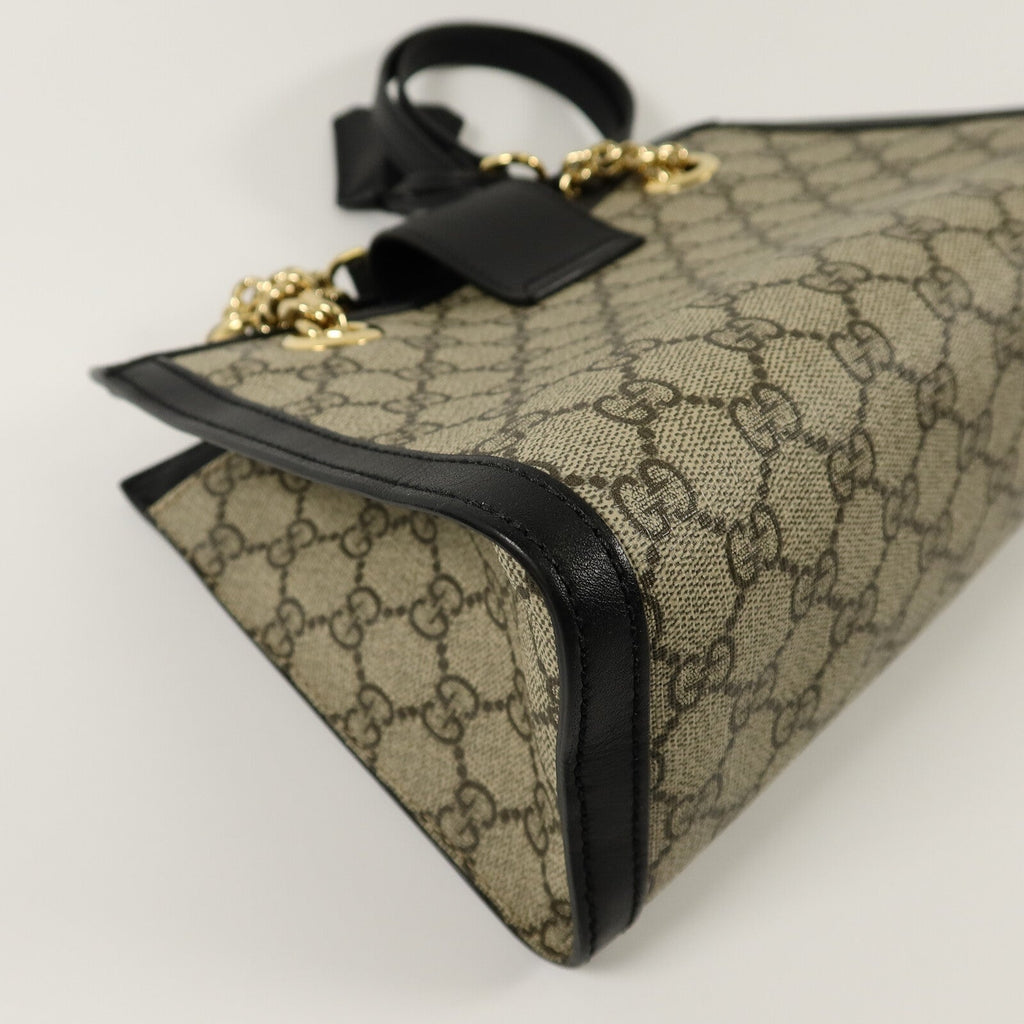 Gucci Padlock · GG Canvas · Chain Shoulder Bag
