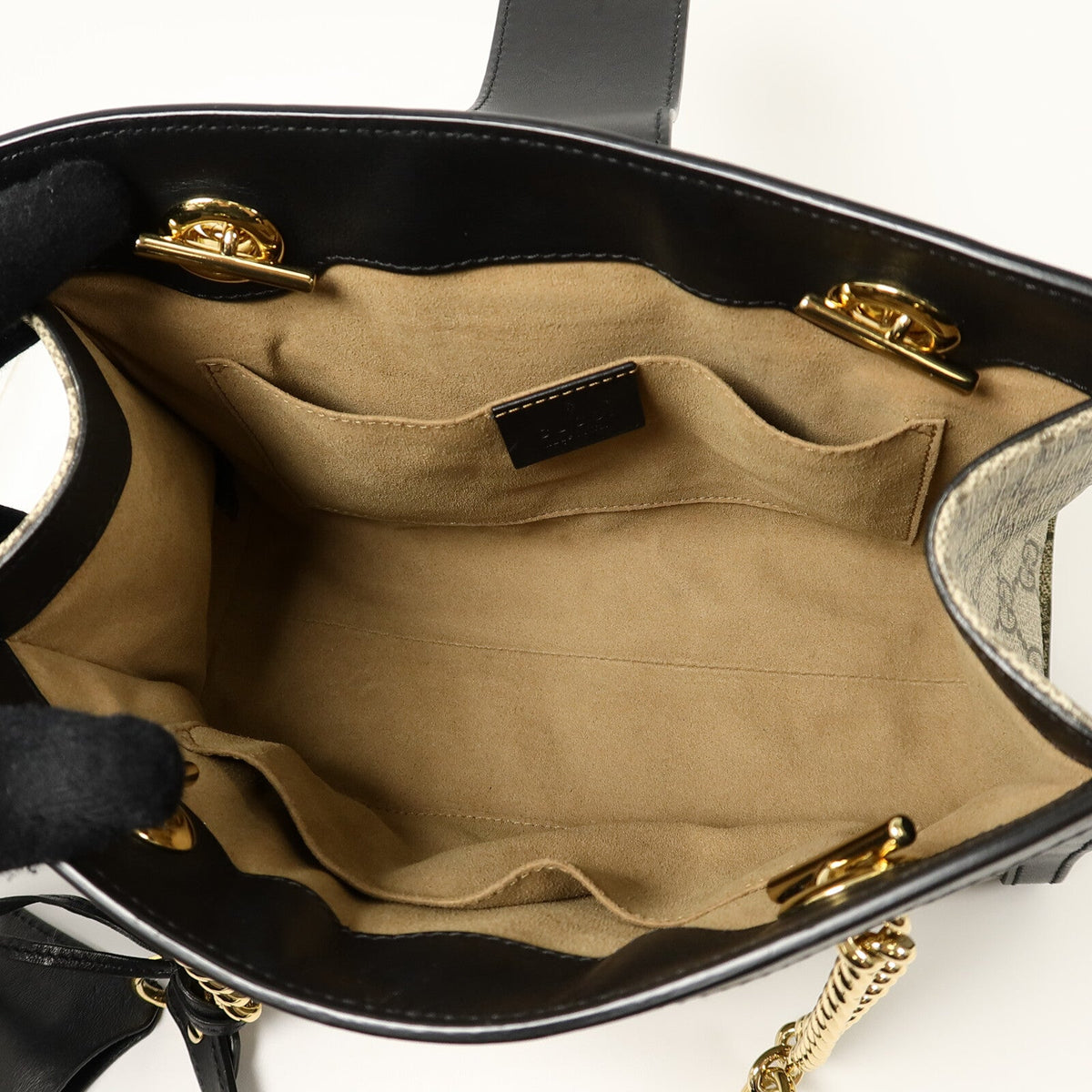 Gucci Padlock · GG Canvas · Chain Shoulder Bag