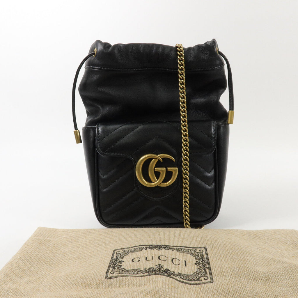 Gucci GG Marmont Mini Bucket · Calfskin