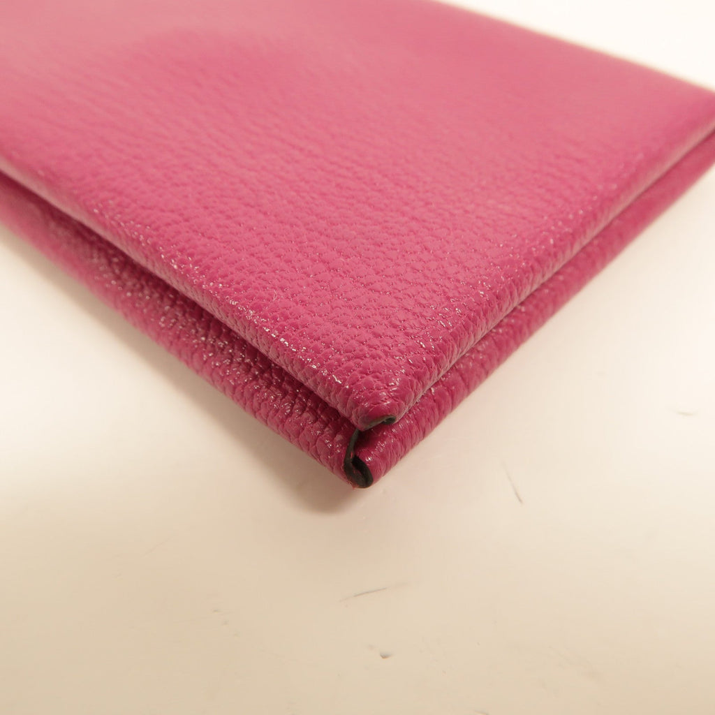 Hermès Calvi · Chèvre · Rose Pourpre
