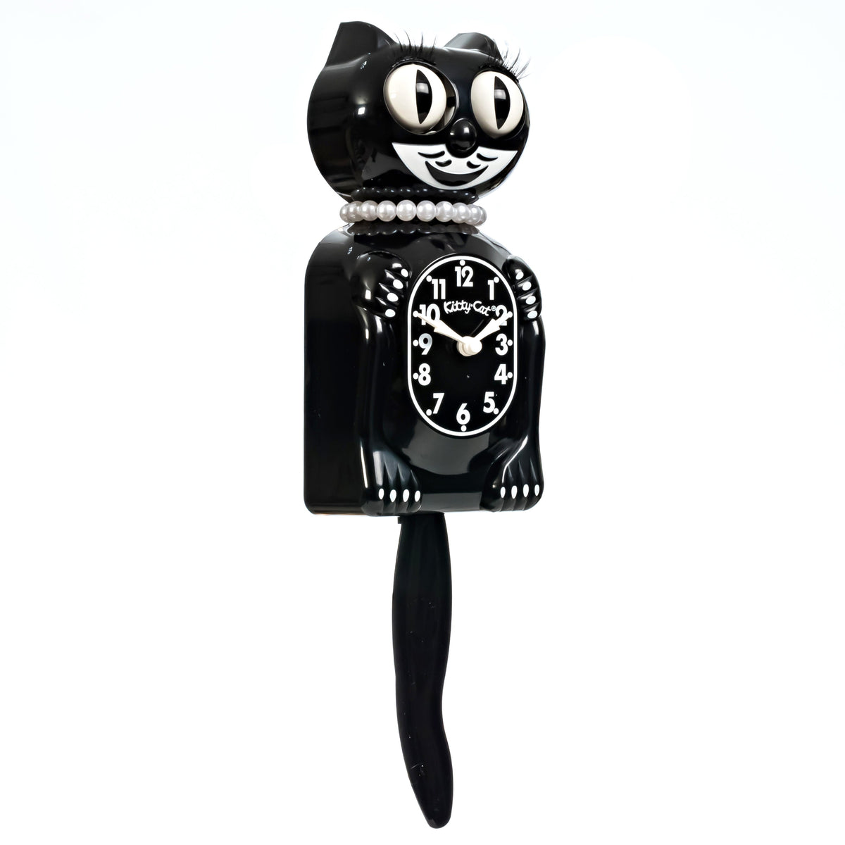 Classic Black Miss Limited Edition Kitty-Cat Klock (12.75" high)