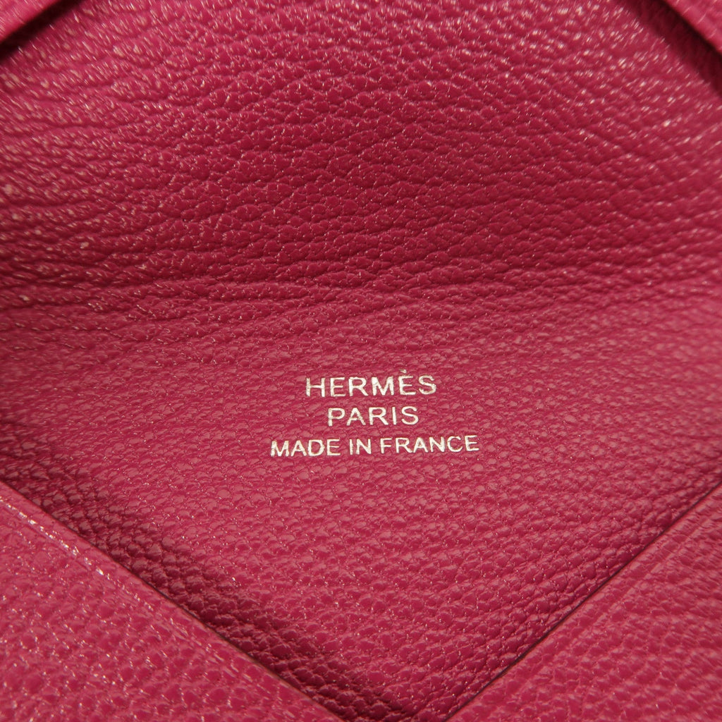 Hermès Calvi · Chèvre · Rose Pourpre