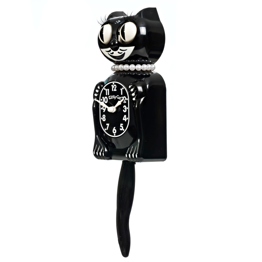 Classic Black Miss Limited Edition Kitty-Cat Klock (12.75" high)
