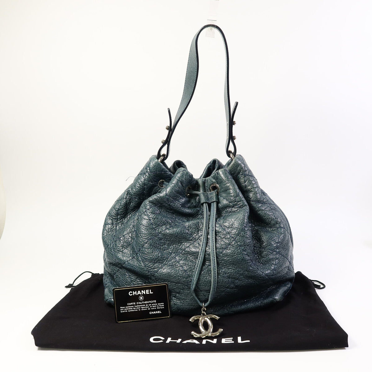 Chanel CC · Calfskin Shoulder Bag