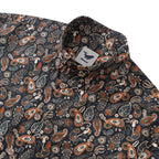 Men's Hawaiian Shirt Vintage Cotton Button-down Short Sleeve Aloha Shirt