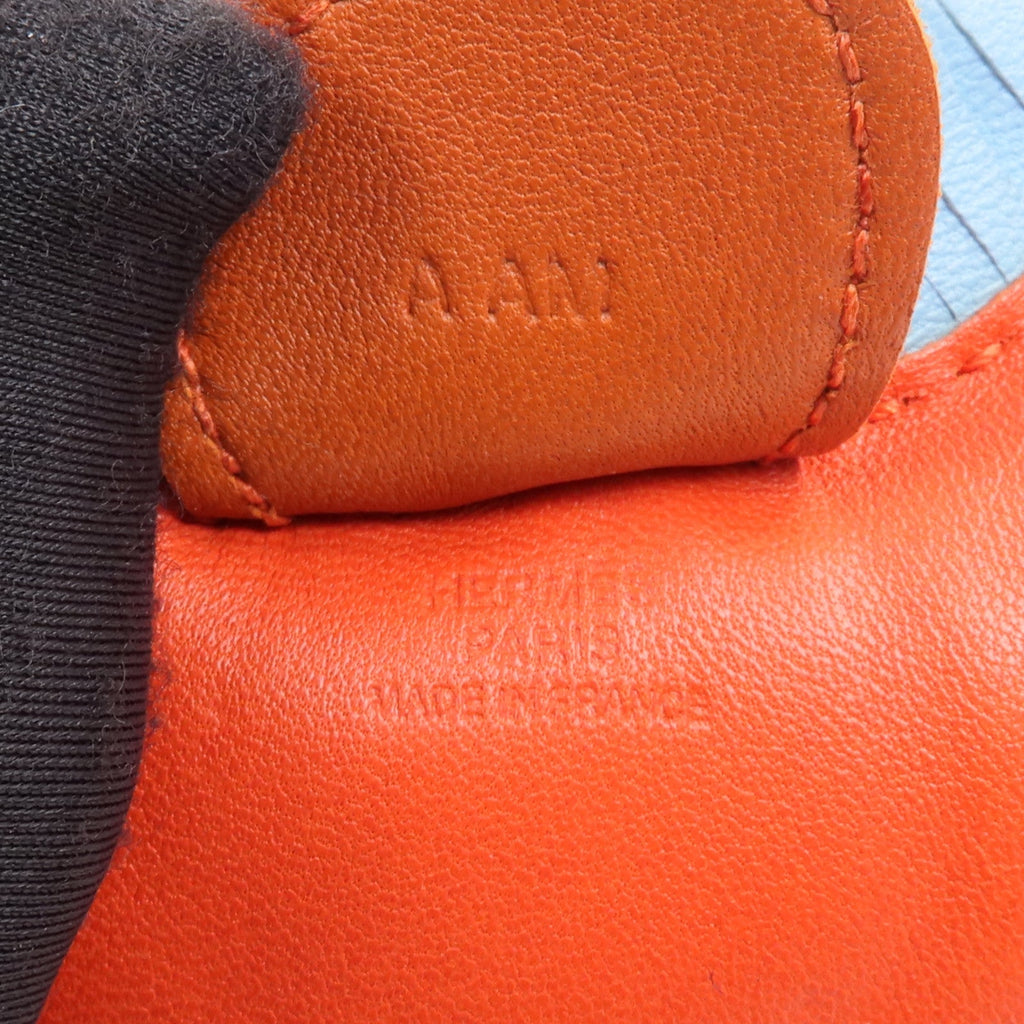 Hermès Rodeo MM · Lambskin · Tricolor