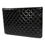 Chanel CC Clutch · Patent Leather