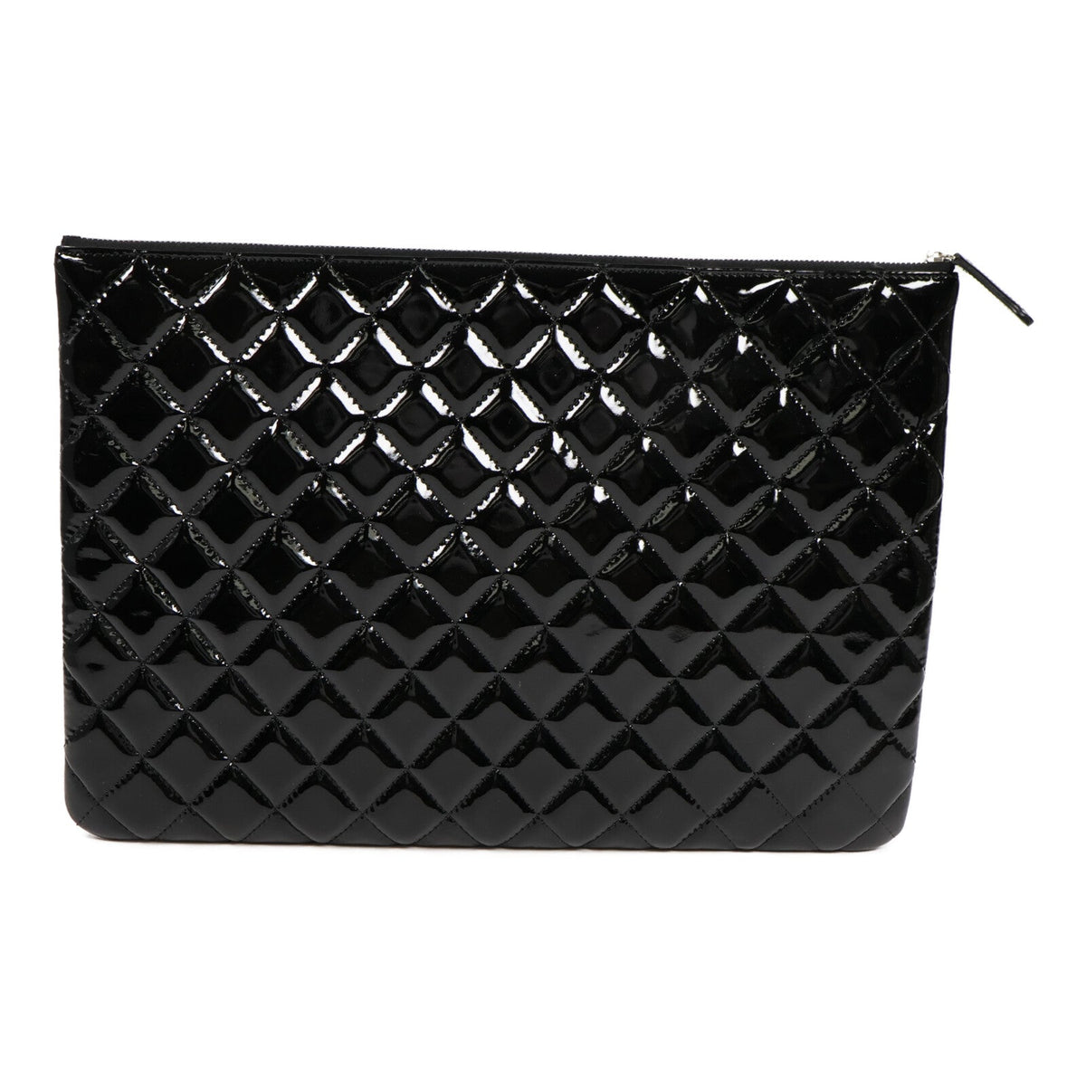 Chanel CC Clutch · Patent Leather