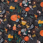 Men's Hawaiian Shirt The Secret Garden Print By Lucille Pattern Cotton Button-down Short Sleeve Aloha Shirt