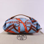 Hermès Balusoie · Silk & Hunter Leather