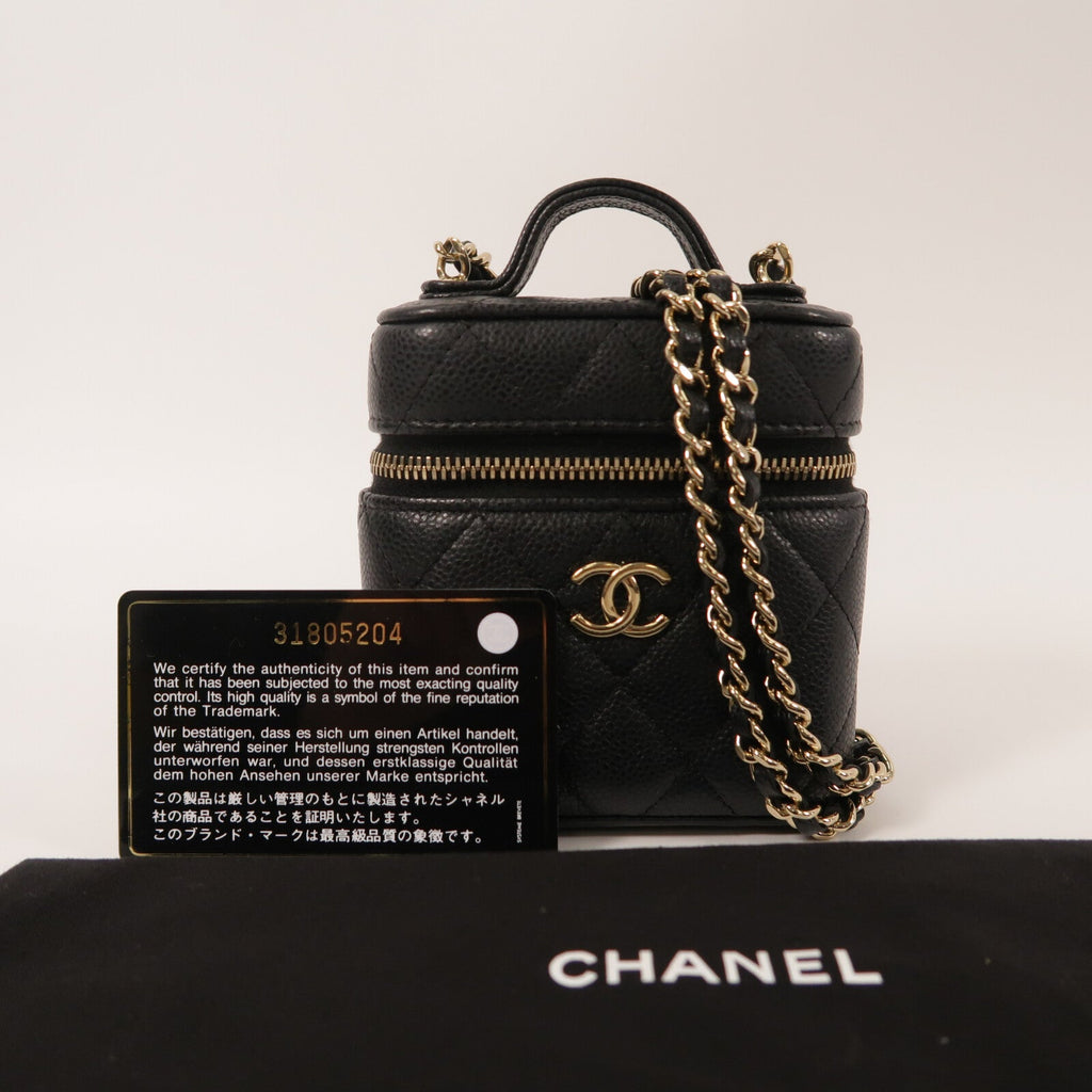 Chanel Vanity With Chain · Calfskin