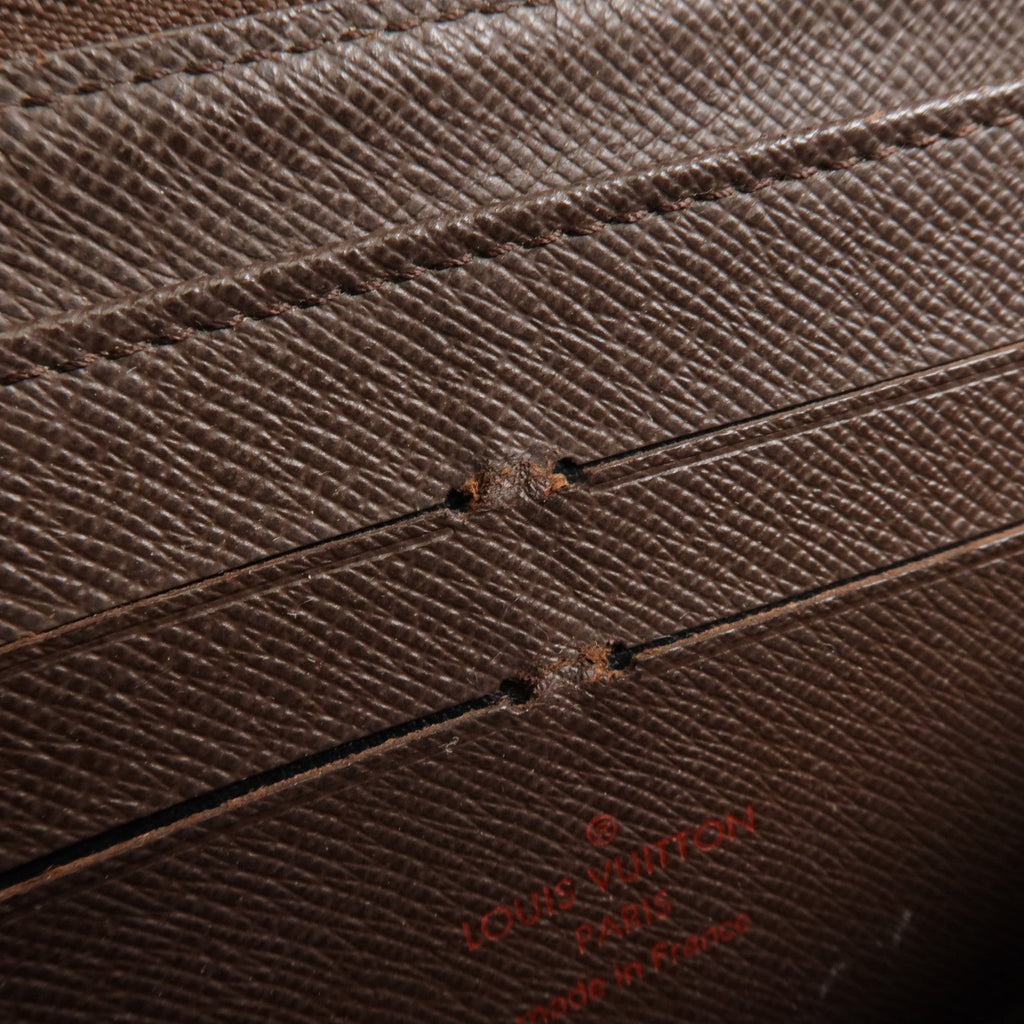 Louis Vuitton · Damier Ebene · Long Wallet