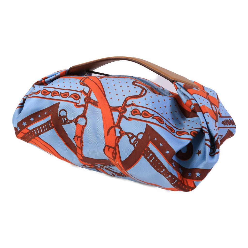 Hermès Balusoie · Silk & Hunter Leather