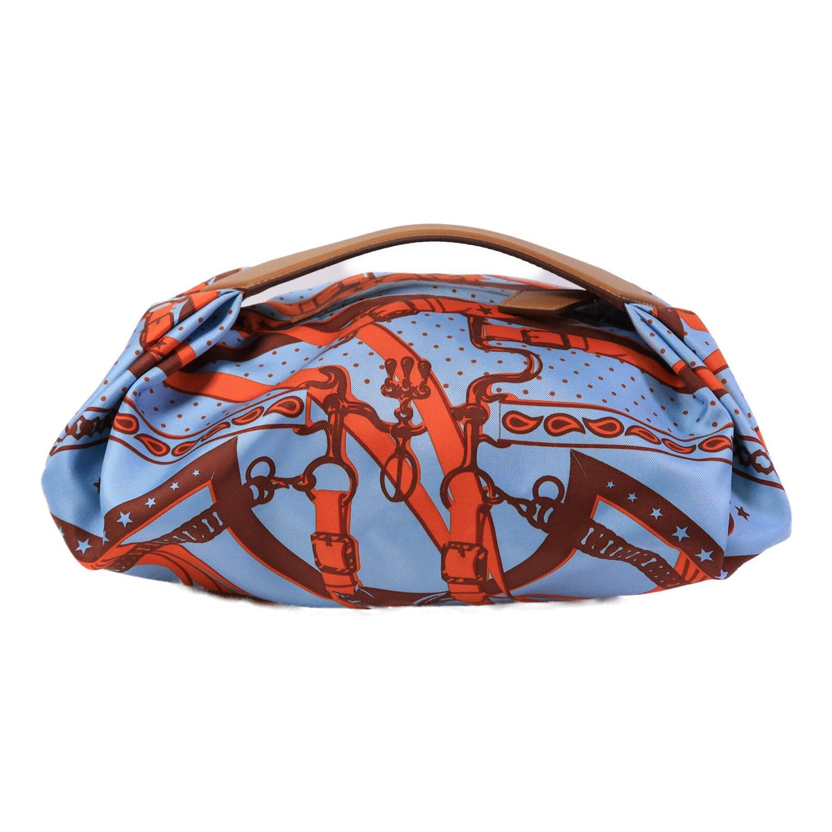 Hermès Balusoie · Silk & Hunter Leather