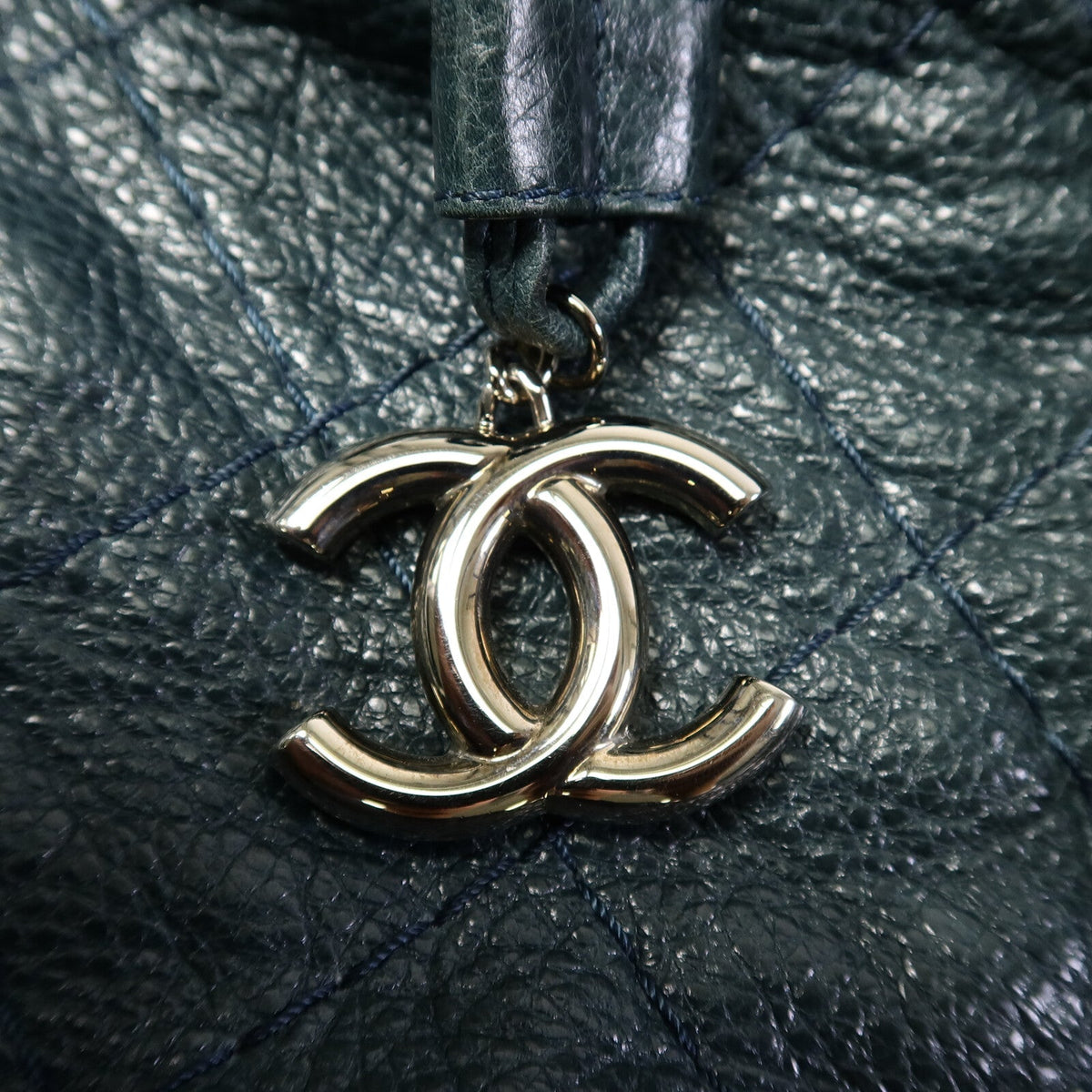 Chanel CC · Calfskin Shoulder Bag
