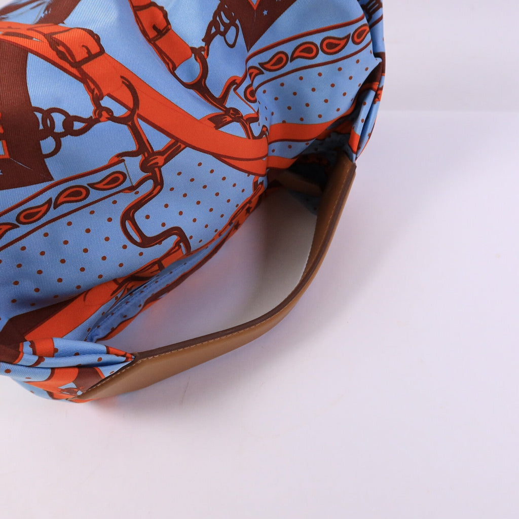 Hermès Balusoie · Silk & Hunter Leather