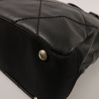 Chanel CC Tote · Canvas · Silver Hardware