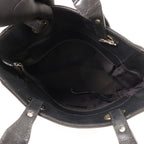 Chanel CC Tote · Canvas · Silver Hardware