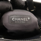 Chanel CC Tote · Canvas · Silver Hardware