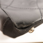 Chanel CC Tote · Canvas · Silver Hardware