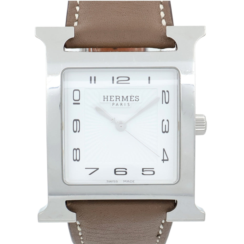 Hermès H Watch · Steel · Quartz
