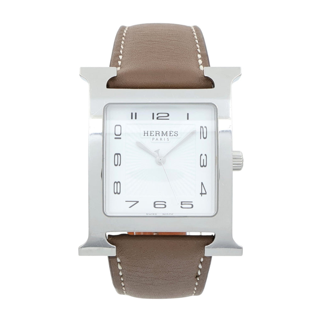 Hermès H Watch · Steel · Quartz