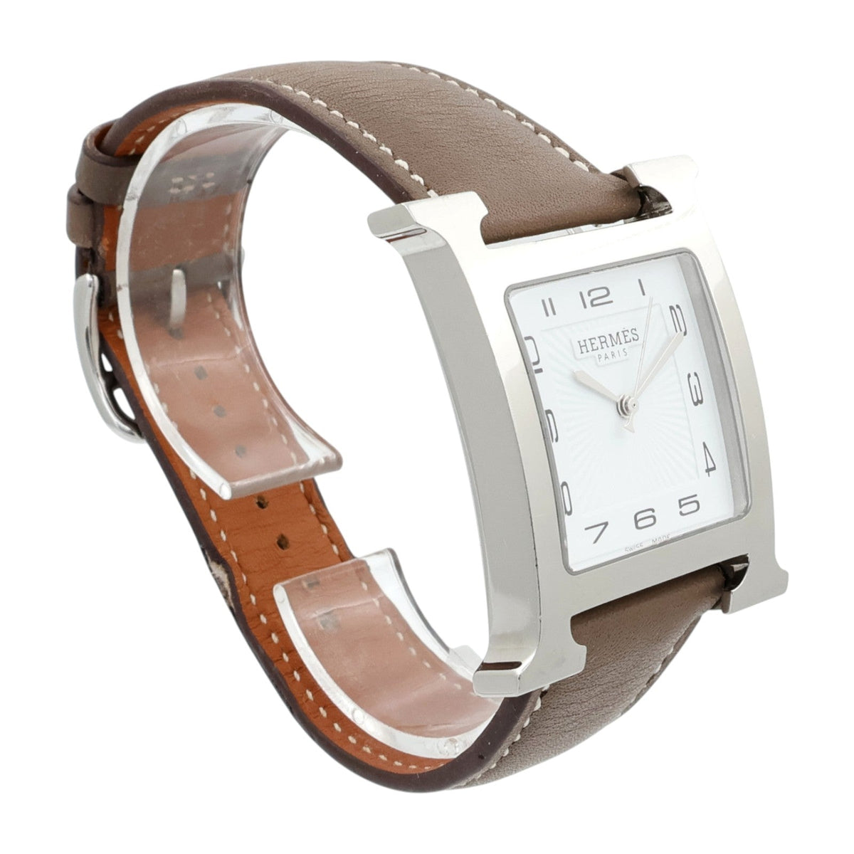Hermès H Watch · Steel · Quartz