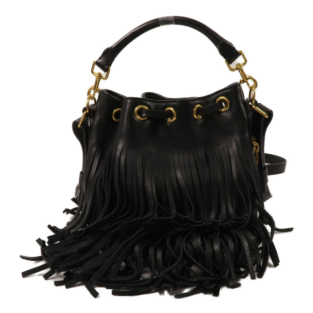Saint Laurent Emmanuelle · Fringed Calfskin