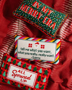 Tell Me What You Want Needlepoint Pillow