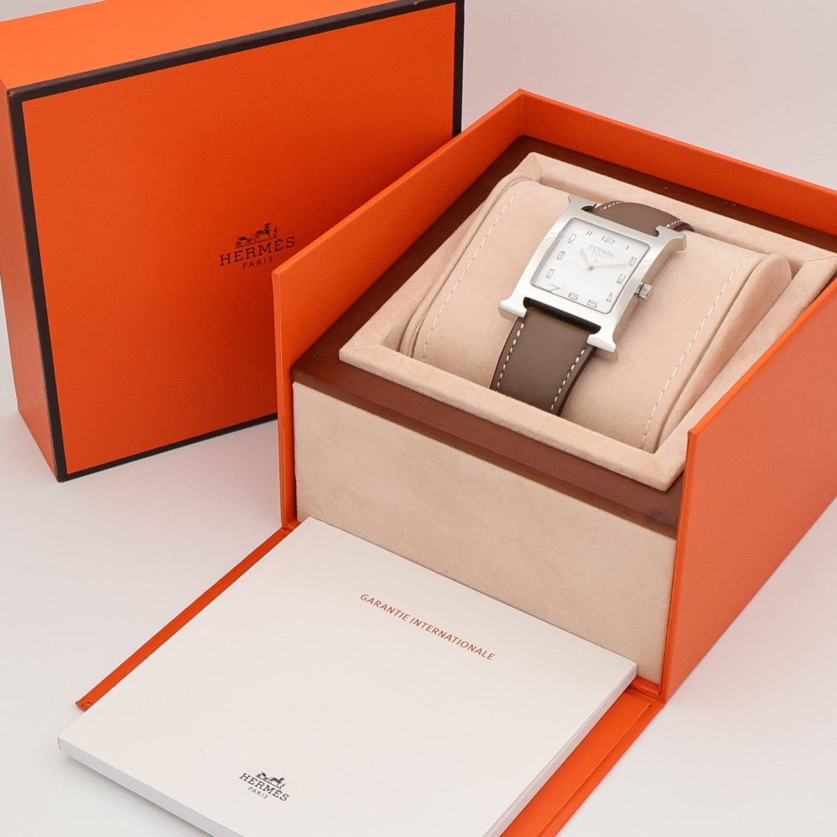 Hermès H Watch · Steel · Quartz