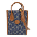 Gucci Interlocking G · Denim Mini Tote